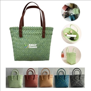 Straw Beach Tote Handbag for Women